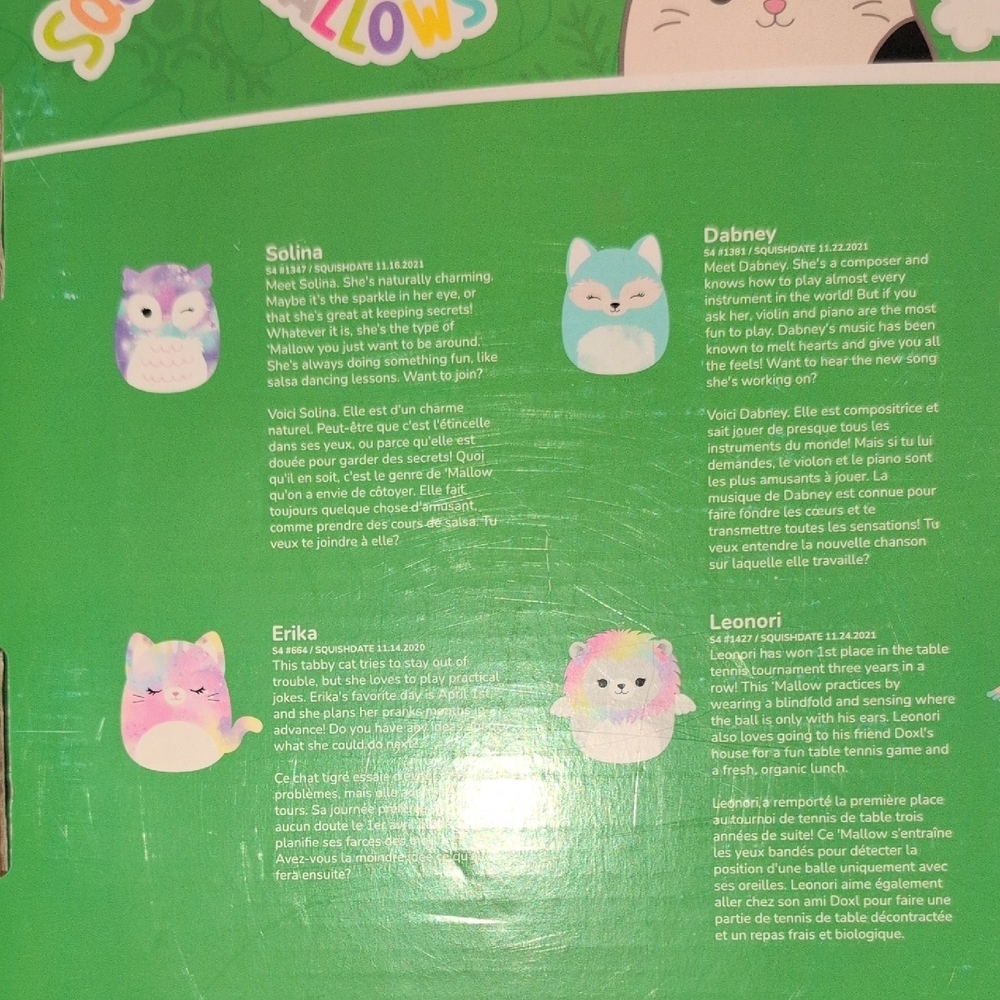 Squishmallows Colorful Ornament Collection - Picture 6 of 7